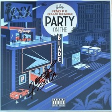 FENDI P SIGNED 12x12 PHOTO JET LIFE RACC TRUSTED PARTY ON THE BLADE
