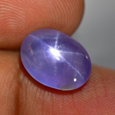 10.82Ct Significant 6-Rays Star Unheated Blue Star Sapphire Gemstone Burma