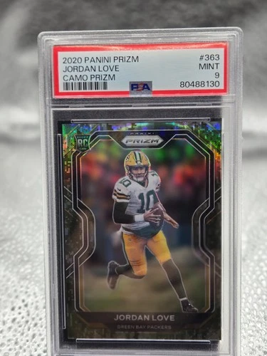 2020 Panini Prizm - Rookie Jordan Love #363 Camo Prizm /25 (RC)