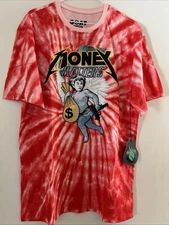 Goat Money Matters Funny Humor Men’s T-Shirt, Sz. S