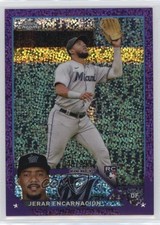 2023 Chrome Purple Speckle Refractor /299 Jerar Encarnacion Encarnación #78 15ry