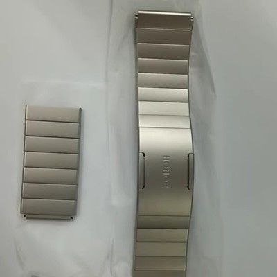Original Honor Titanium Silver Watch Band Strap For Honor Watch 5 Ultra W/Spare
