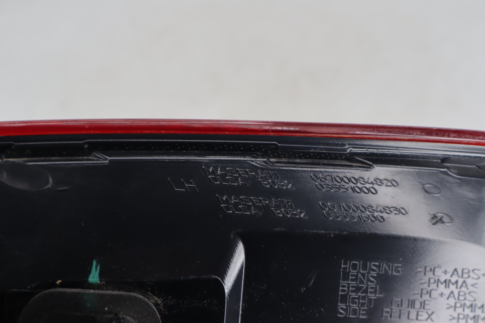 ✅ 2014-2019 MASERATI GHIBLI S Q4 LEFT DRIVER REAR OUTER TAIL LIGHT LAMP LED OEM