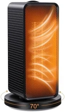 Space Heater 70° Portable Electric Oscillating 1200W PTC Ceramic