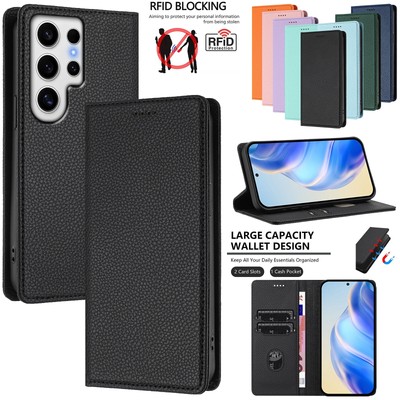 For Samsung Galaxy A15 A14 A13 5G Phone Cases Wallet card holder Leather Cover