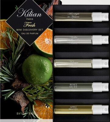 Kilian Fresh Mini Discovery Set - 5 x 1.5ml / 0.05 oz Each New