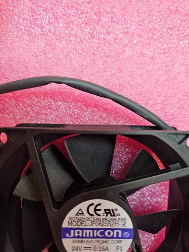 jamicon JF0825S2H-R JF0825B2H-R Server Fan DC 24V 0.15A 80X25mm 2wire 2-Pin - 第 2/2 張圖片