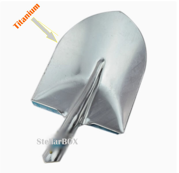 Large Outdoor Shovel Heavy Duty Round Pointed Lightweight Durable