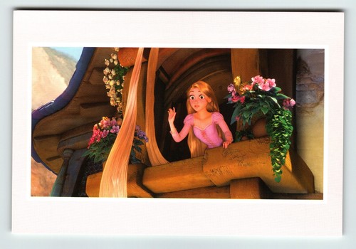 Tangled Window Scene Postcard Disney Princess Tangled Film Frame Rapunzel Window | eBay