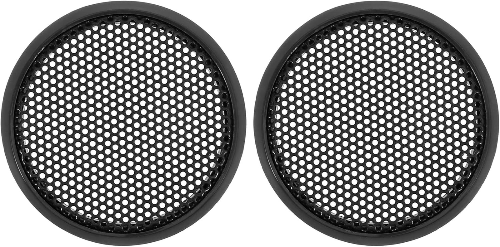 2Pcs 1.5 Inch Black Speaker Grill Cover for Subwoofer Horn Protection