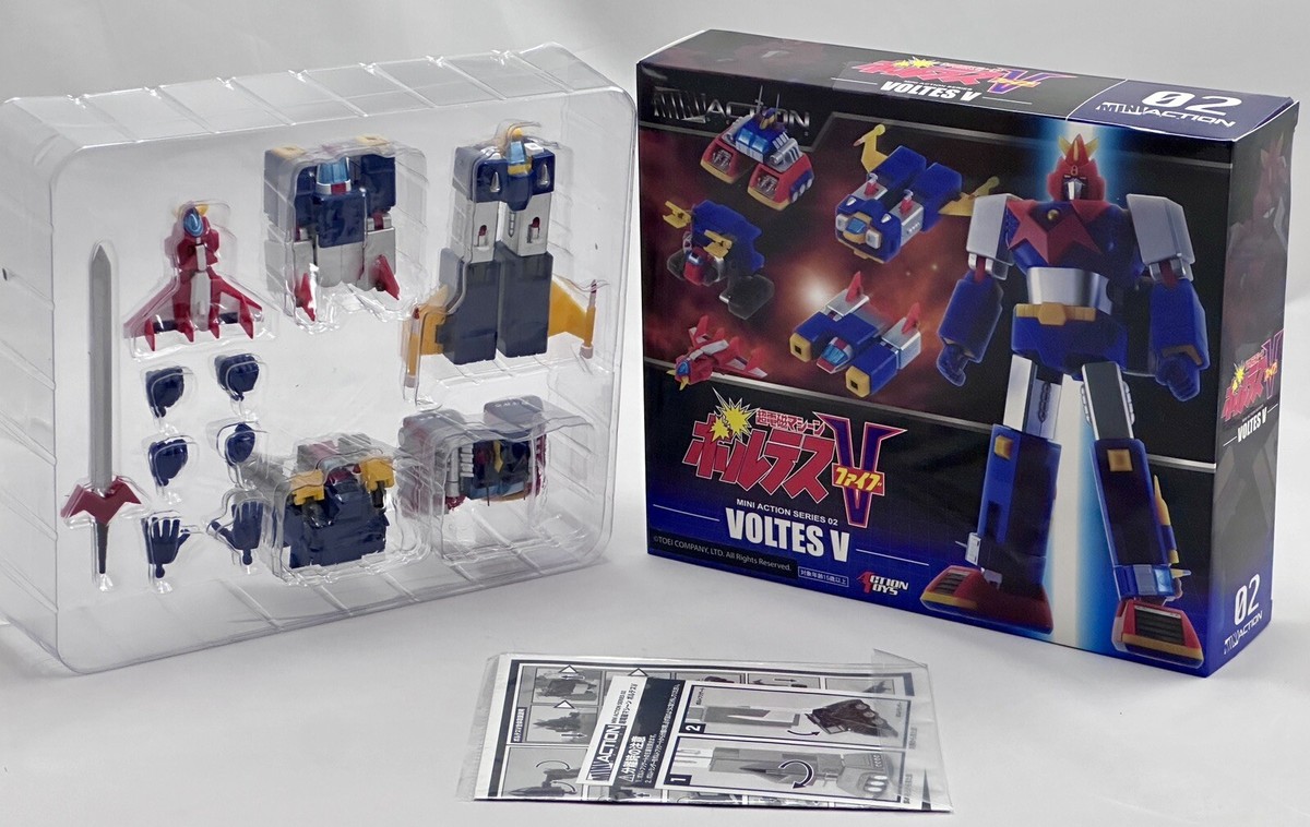 Voltes V Mini Action 02 Vultus 5 Action Toys Toei | eBay