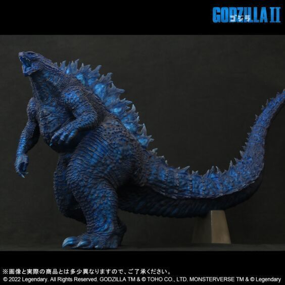 X-Plus Gigantic Series Godzilla 2019 Blue Clear Ver. 47cm PVC
