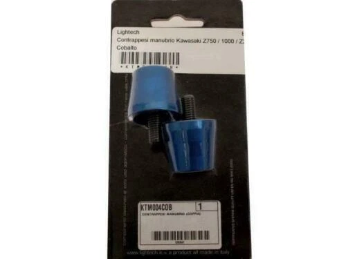 Contrappesi e bilanciatori blu per moto Kawasaki