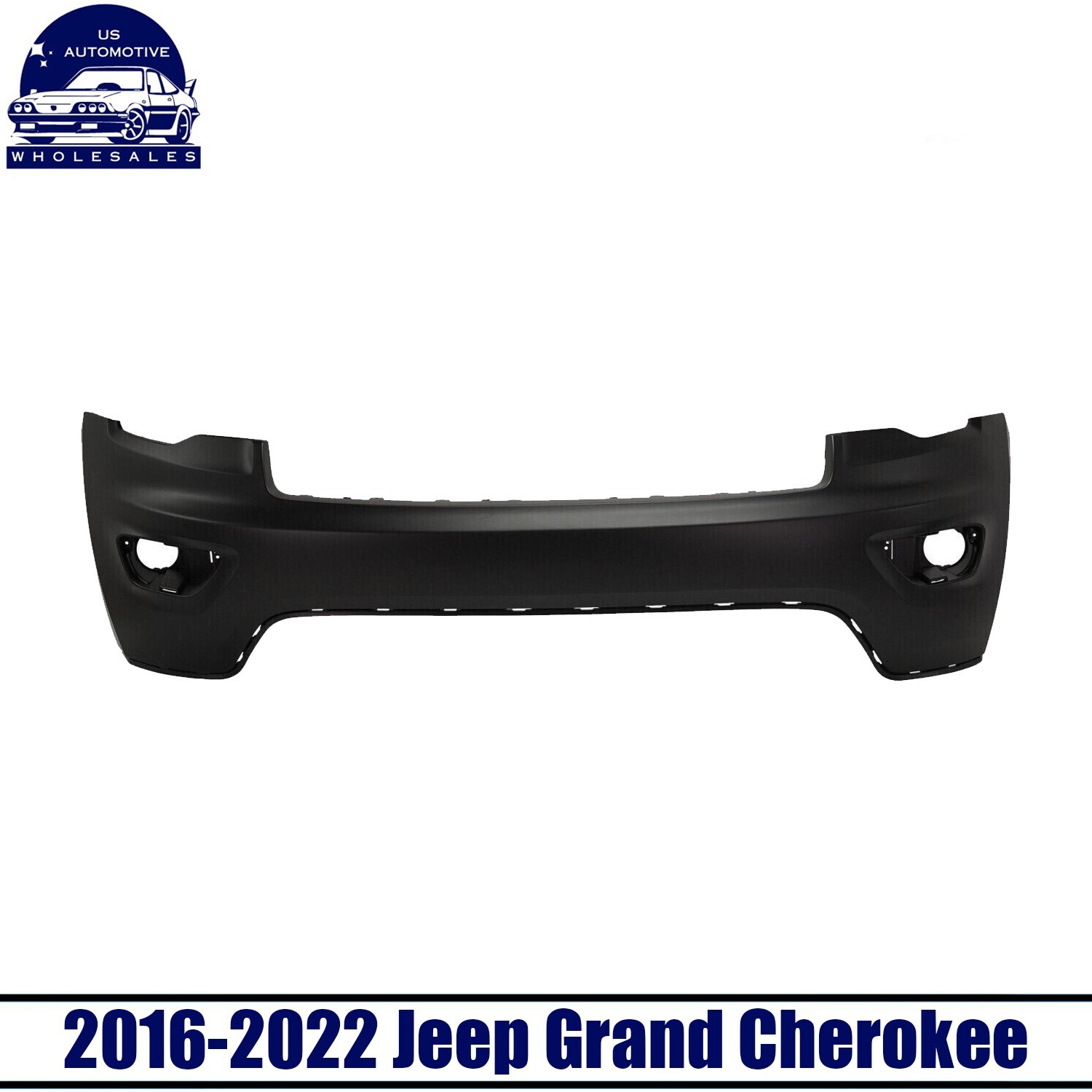 New Front Upper Bumper Cover Primed For 2016-2022 Jeep Grand Cherokee ...