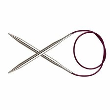 KnitPro Nova Metall 150 cm feste Rundstricknadeln Vollsortiment