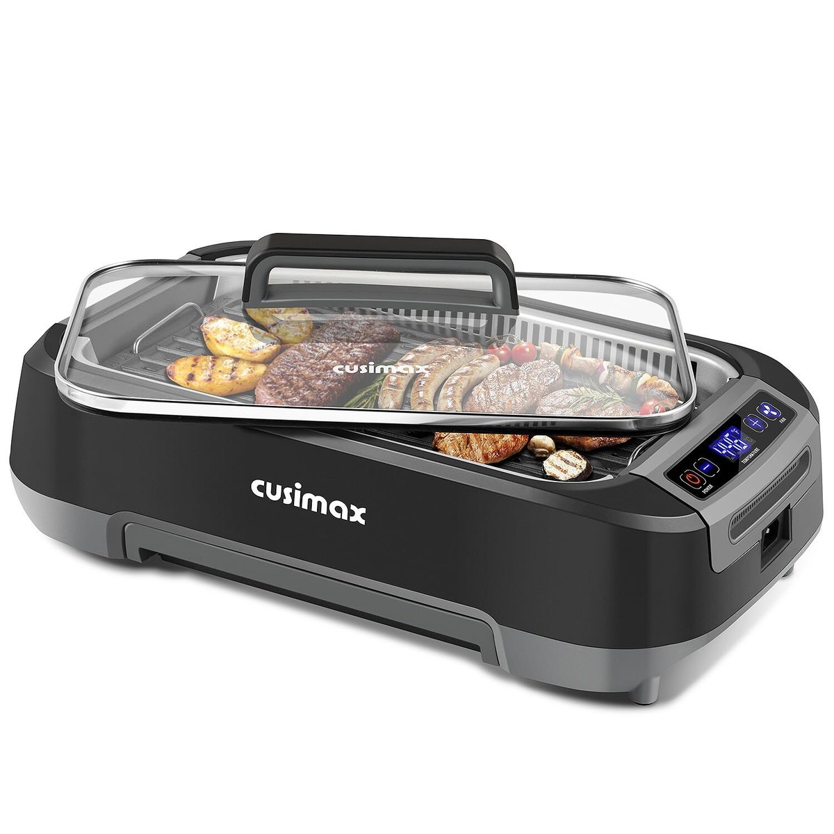 Korean Indoor Bbq Grill Topwit Hot Pot Electric With Grill, 2 In 1