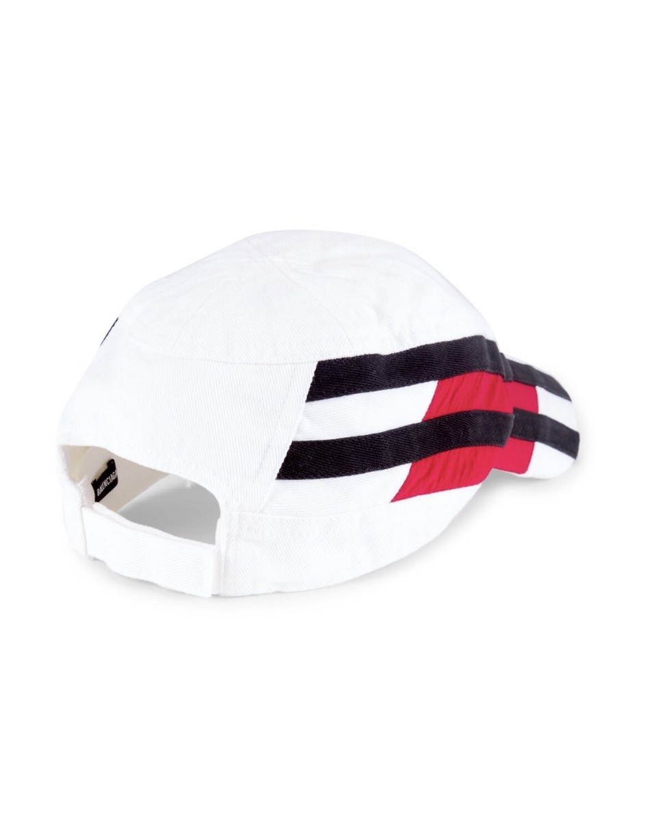 New Balenciaga Men's Track Baseball Cap Large Red | eBay