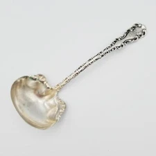 Whiting Louis XV Sterling 5.5” Ladle Old English Mono K