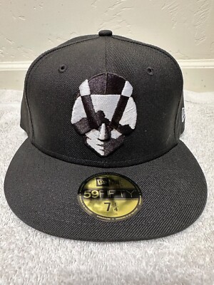 帽子 NEWERA 59fifty Las Vegas Aviators71/2 New Era LV City Collection Silver/Black 59FIFTY Fitted Hat