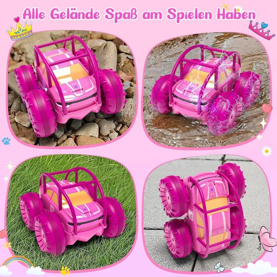 Ferngesteuertes Auto Direktladung LED ab 3 Amphibienfahrzeug Wasserdicht C148 - Bild 4 von 4