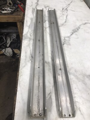 90 Sea Ray 310 Boat aluminum engine hatch cover support brackets bars channel
