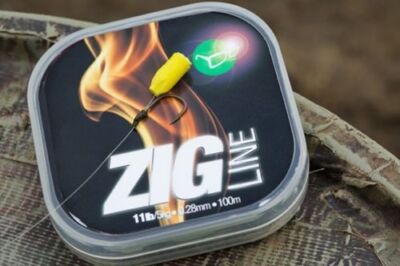 Korda Zig Floater Hakenlänge Linie - Alle Breaking Strains