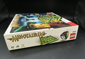 Lego Game Minotaurus 3841 Board Game Box Mini Figures Manuals READ