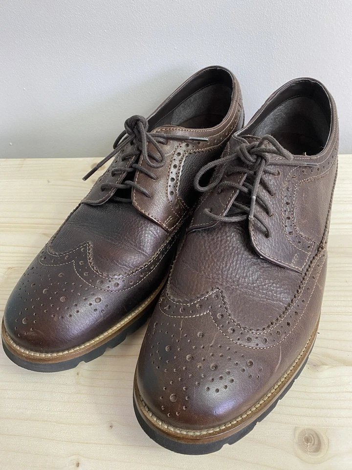 11 Zapatos de vestir Oxford Rockport Adiprene de Adidas de cuero con punta de ala Foto 2 de 4