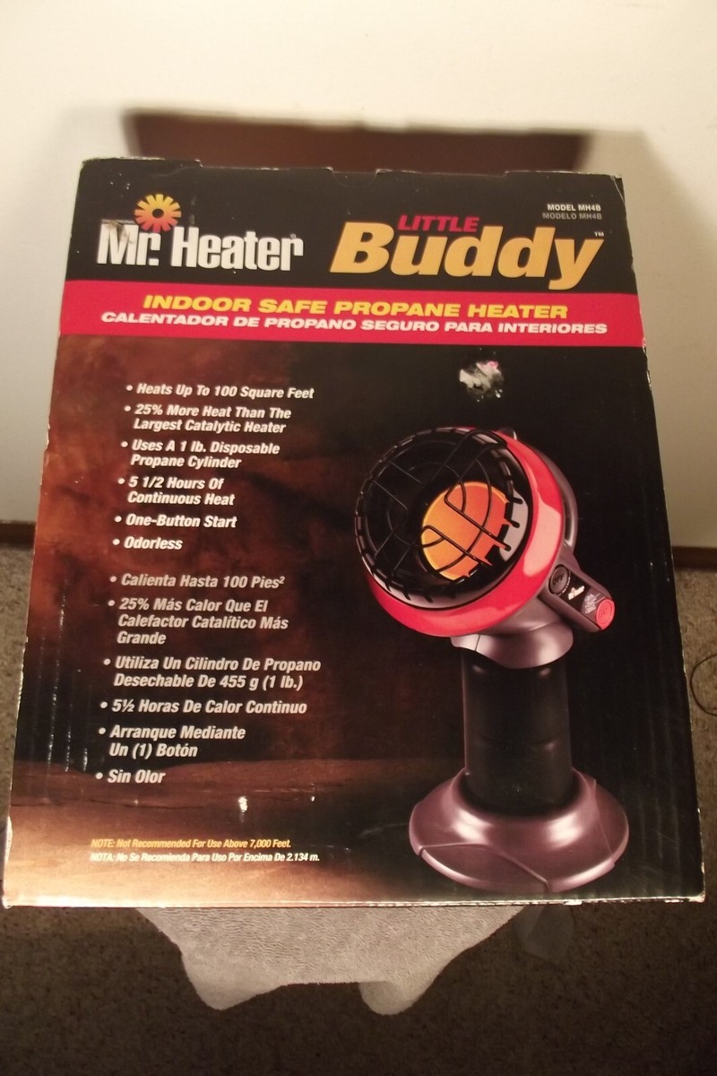 Indoor Safe Propane Little Buddy Heater Portable Heater Heater