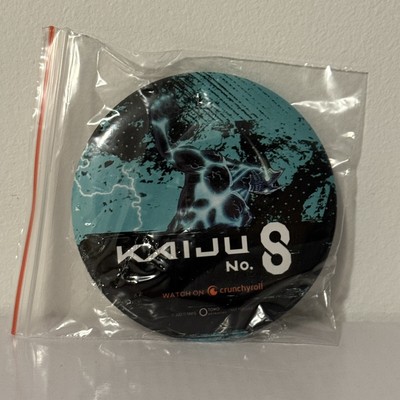 Kaiju No. 8 Button Pin Crunchyroll Anime NYC 2024 Expo Exclusive