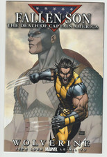 Fallen Son The Death of Captain America #1 Marvel Comic 2007 Wolverine