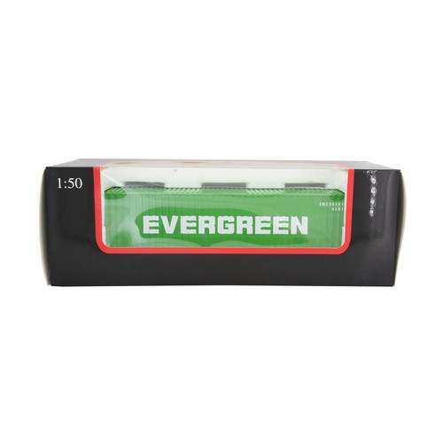 1:50 EVERYGREEN 40GP Metal Shipping Container Model Toy Home Office Decor Gift - Picture 9 of 9