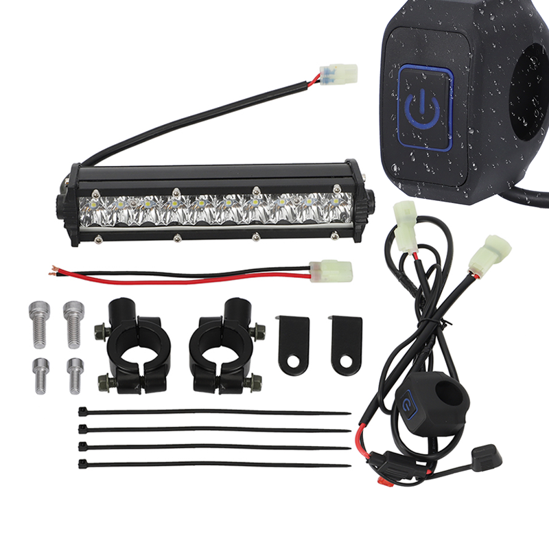 For KLX110 & CRF110 1021 Pitbike LED Headlight Light Bar Switch Kit PlugNPlay eBay
