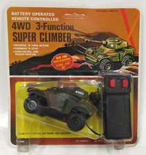 New Sealed Unpunched SOMA 4WD 3-Function Super Climber 1982 Military Tank 1