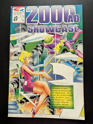 2000AD Showcase #49, Fleetway Qualität Comics, KOSTENLOSES VERSAND UK