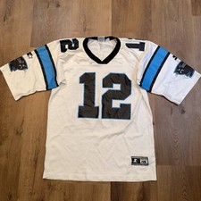 Vintage Carolina Panthers Jersey Kerry Collins Starter NFL 1990s Mens Large 48