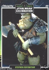 Stephen Costantino Official Pix Star Wars Autograph Trading Card Celebration