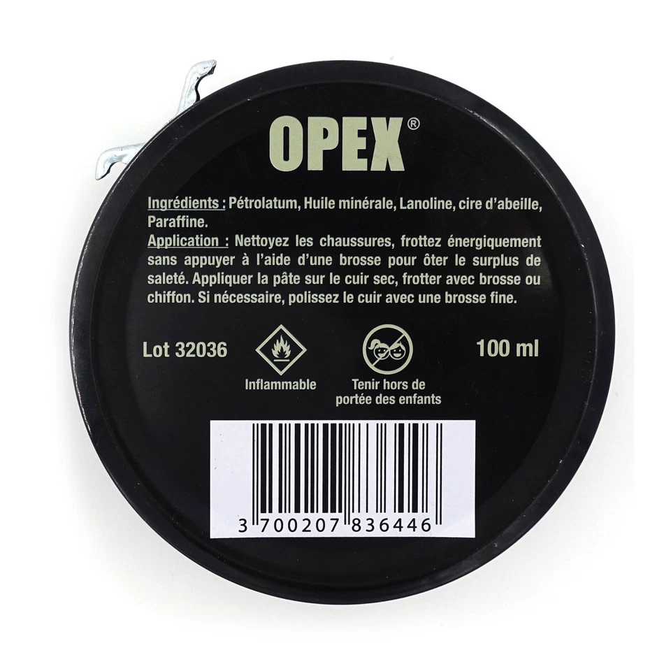 VERITABLE CIRAGE NOIR A L'ANCIENNE RANGERS ENTRETIEN LES CHAUSSURES EN CUIR - Photo 3/3