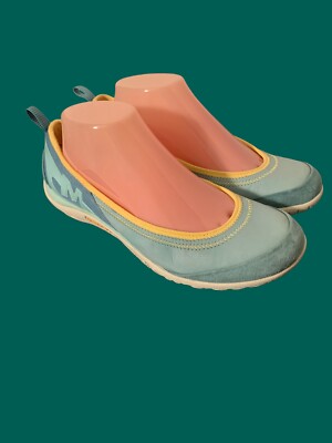  Merrell Enlighten Vex Britney Blue Turquoise Flats Mary Janes Women Size 9