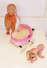 Vintage Celluloid Baby Carriage Toy Extras JAPAN