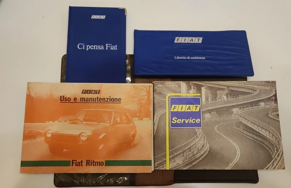 Kit Uso Manutenzione Fiat Ritmo 1serie 1979 - Immagine 3 di 4