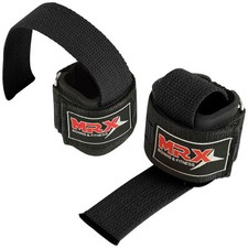 MRX Weight Lifting Bar Straps Gym Fitness Bodybuilding Workout Wrist Wraps Power