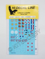 Hi-Decal 1/72 MIKOYAN MiG-21 bis Fishbed Decal