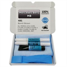 Lackstift f&uuml;r Mercedes Benz MB Braun BORNIT BROWN 481 S CL CLASS C E SL JEEP