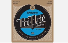 EJ46 D'Addario Pro-Arté Hard Tension Classical Guitar Strings Nylon