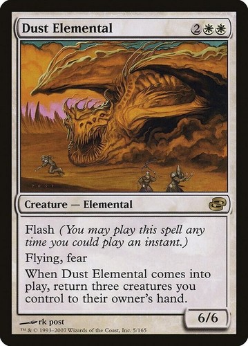 1x Dust Elemental - Planar Chaos - Casi nuevo - Italiano - Fuera de existencia MTG - Imagen 3 de 3