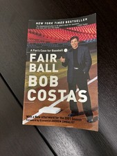 Bob Costas Fair Ball Book Signed JSA