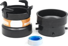 (Combo Pack) RV Sewer Hose Fitting Adapter to PVC, RV Sewer Connection 