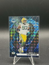 Kenny Clark 2025 Panini Mosaic Football #84 Genesis Prizm