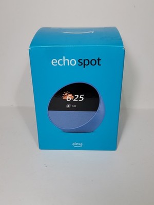 Amazon Alexa Echo Spot Smart Speaker With Display Screen in Blue New & Sealed
